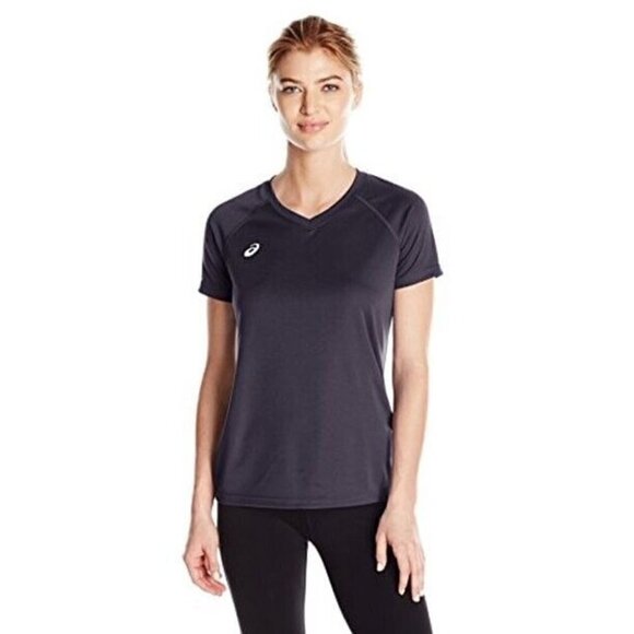 ASICS Tops - Asics Womens Circuit 8 Short Sleeve Athletic Jersey Shirt Top